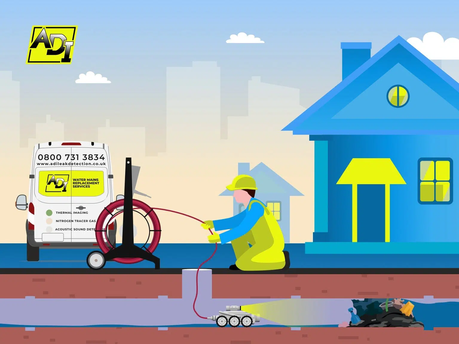 Drainage CCTV Surveys & Investigations Southampton